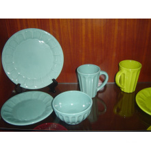 Ceramic Glazed Tableware Set Bowl and Plate